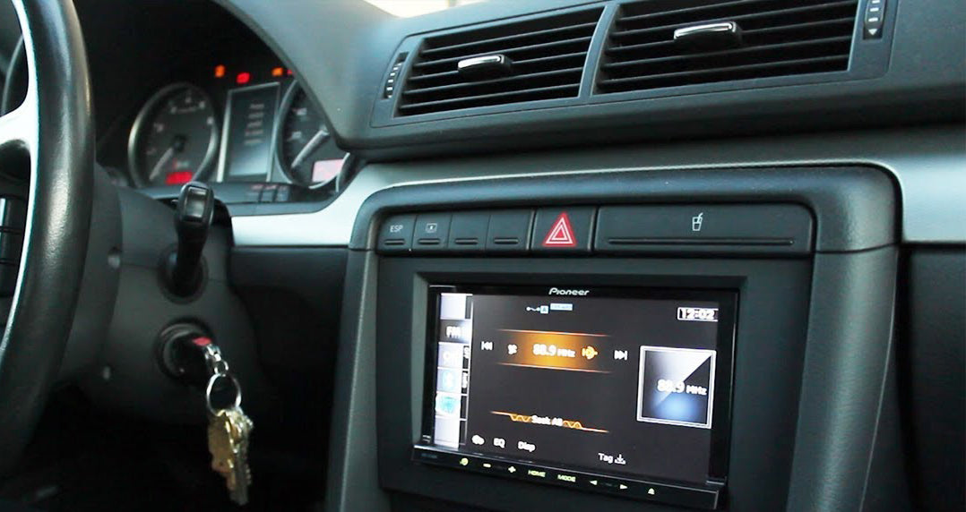 Audi A4 B6 2002-2008 Aftermarket Stereo Install