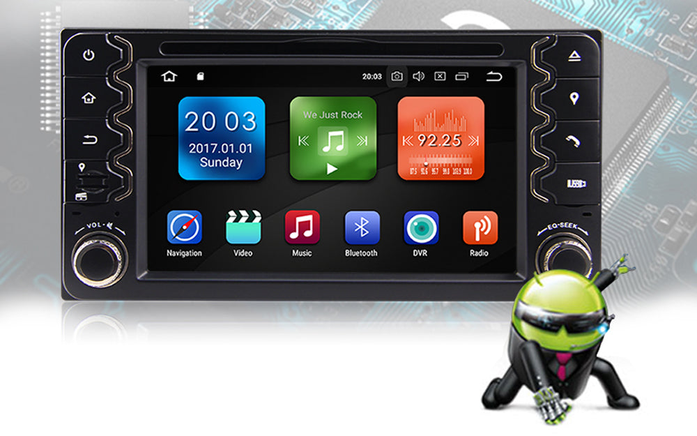 2000, 2011 Toyota Corolla Android Car Stereo