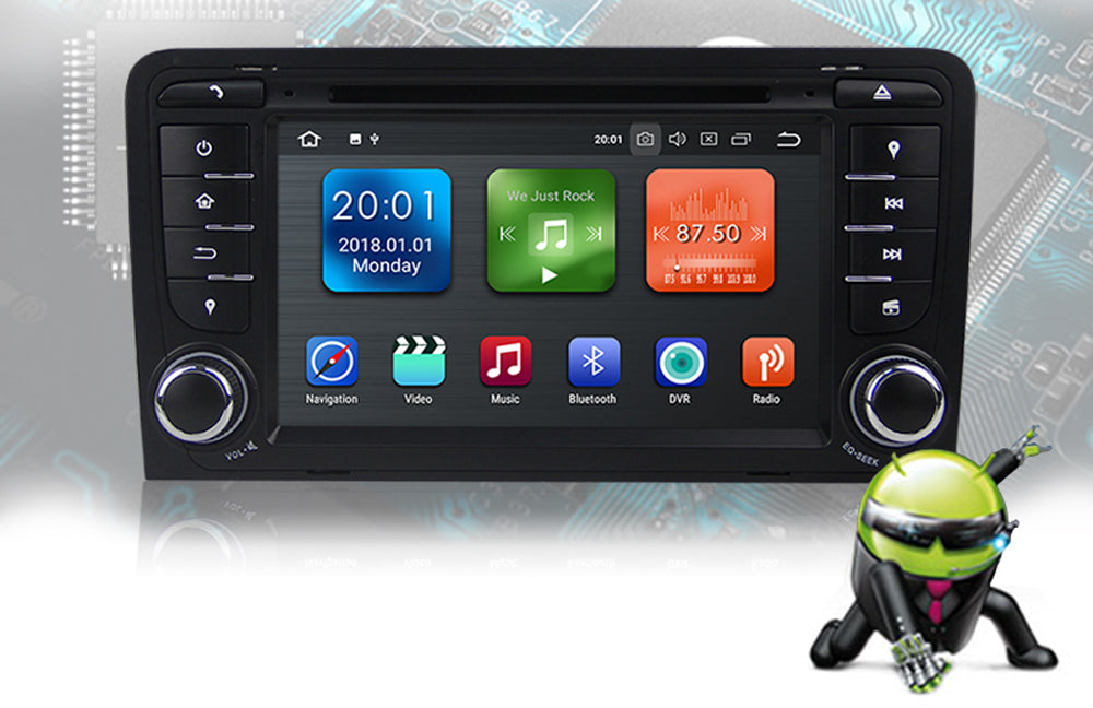 2002-2007 AUDI A3 S3 Android Car Stereo