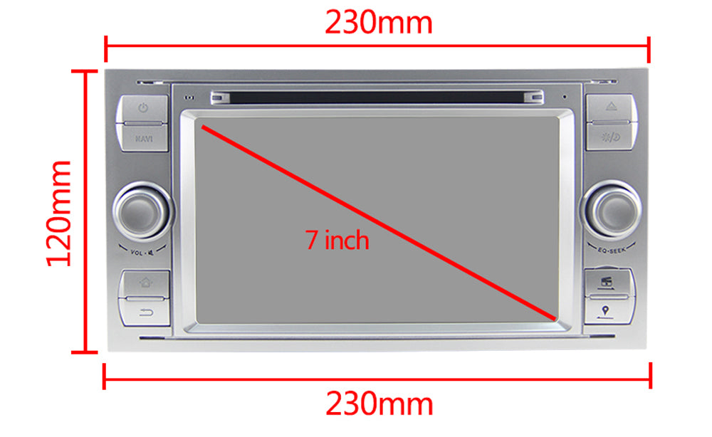 2004-2008 Ford Transit Android Car Stereo