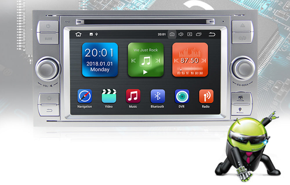 2004-2008 Ford Transit Android Car Stereo