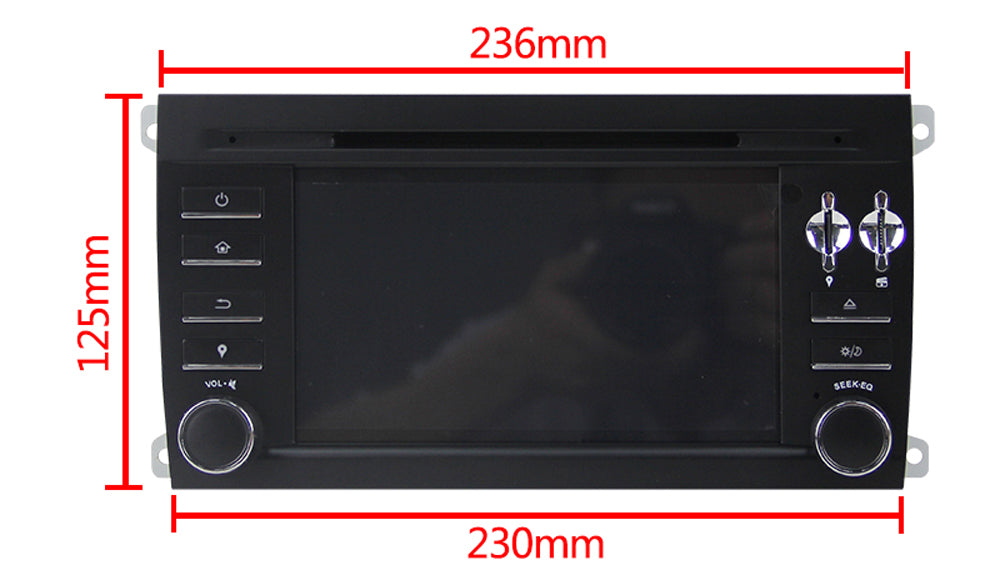 2004-2012 Porsche Cayenne Android Car Stereo