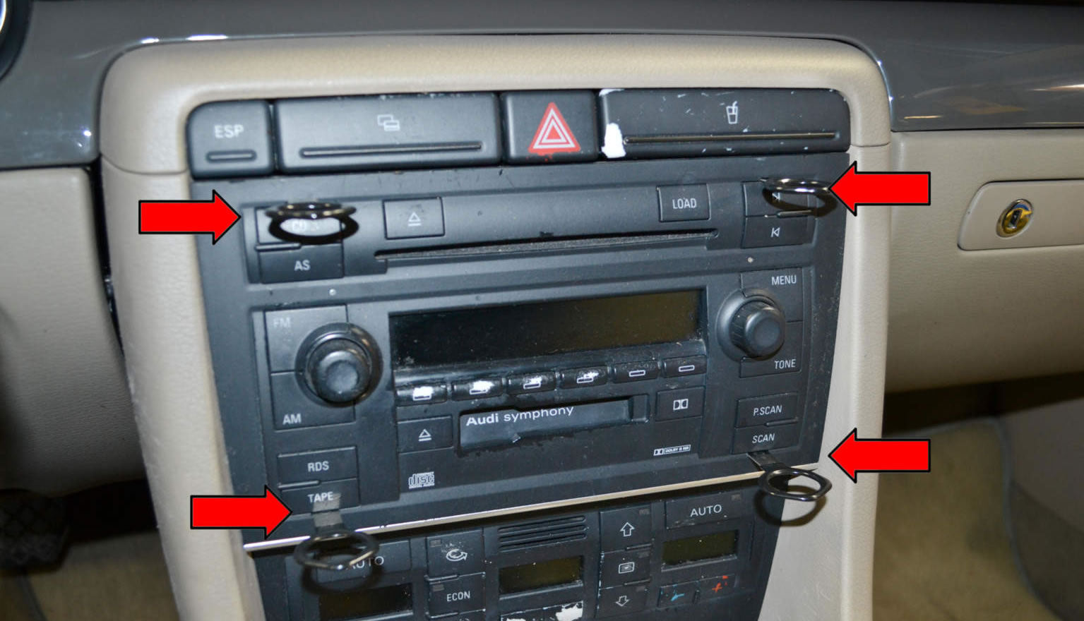 Audi A4 B6 2002-2008 Aftermarket Stereo Install