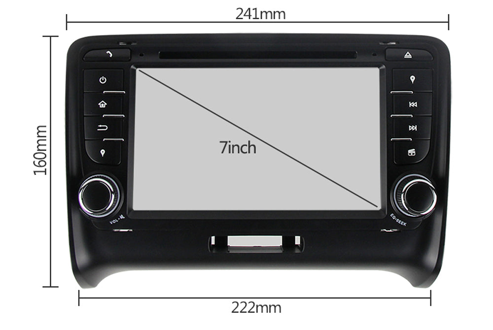 2006-2012 Audi TT Android 8.0 Car Stereo