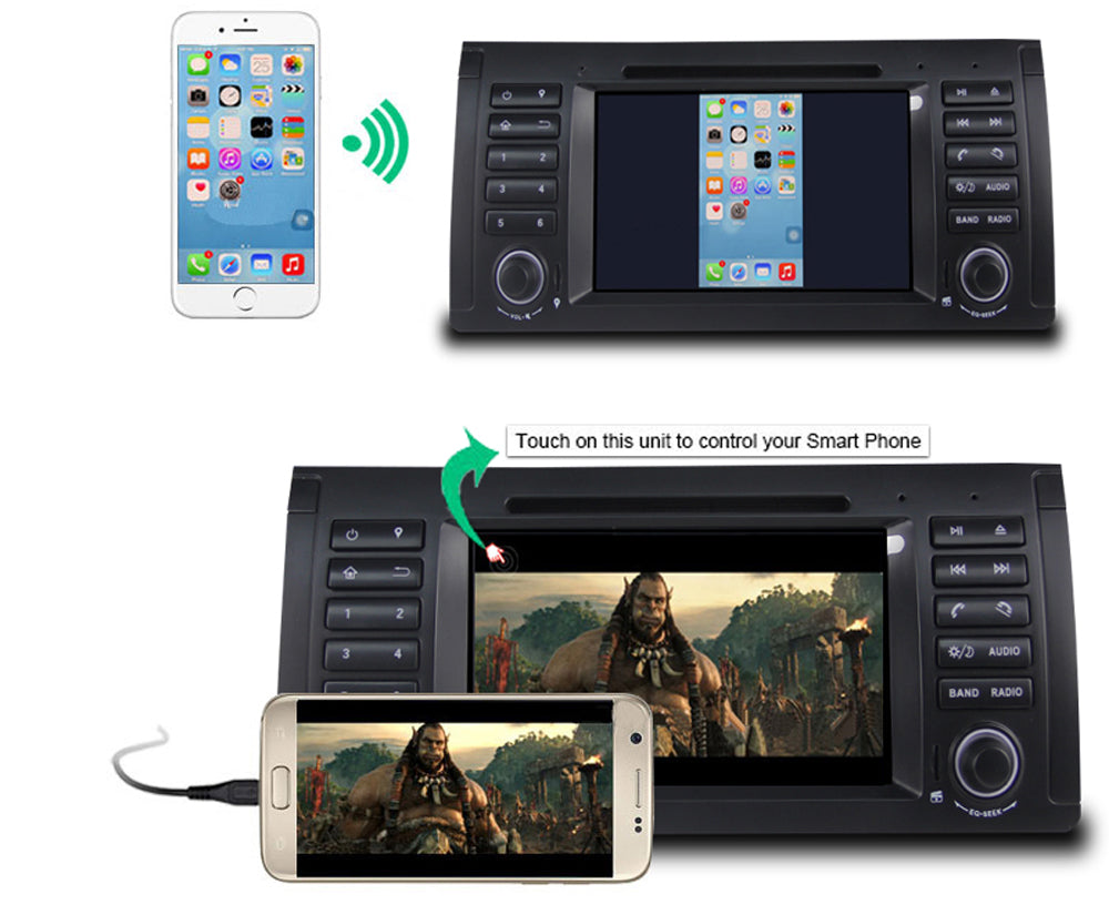 BMW E53 E39 M5 X5 Android Car Stereo