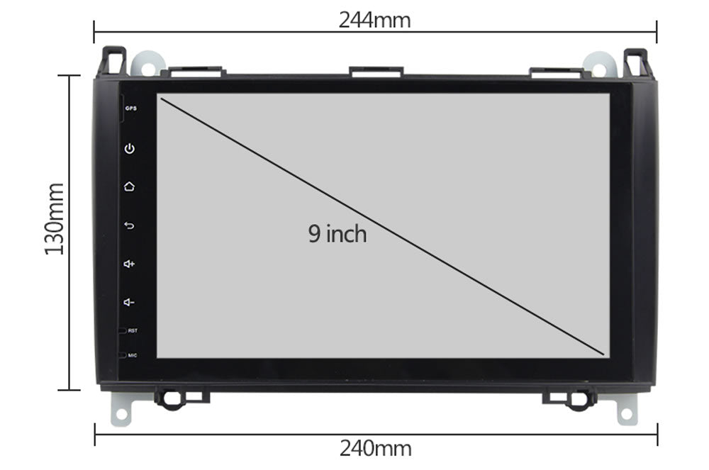 Mercedes Benz B200 Android Car Stereo