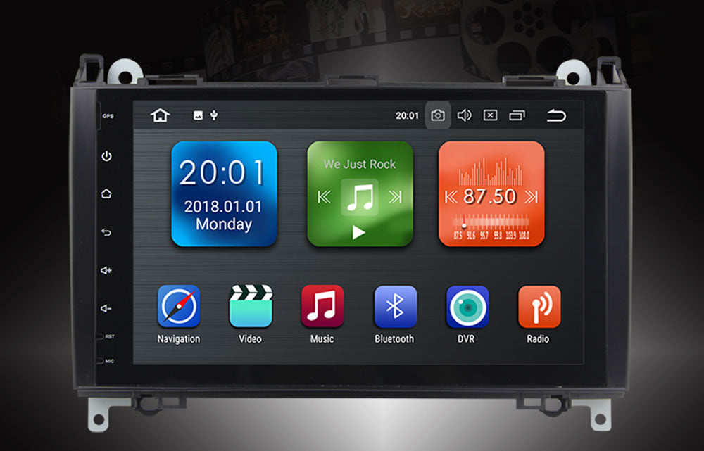 Mercedes Benz B200 Android Car Stereo