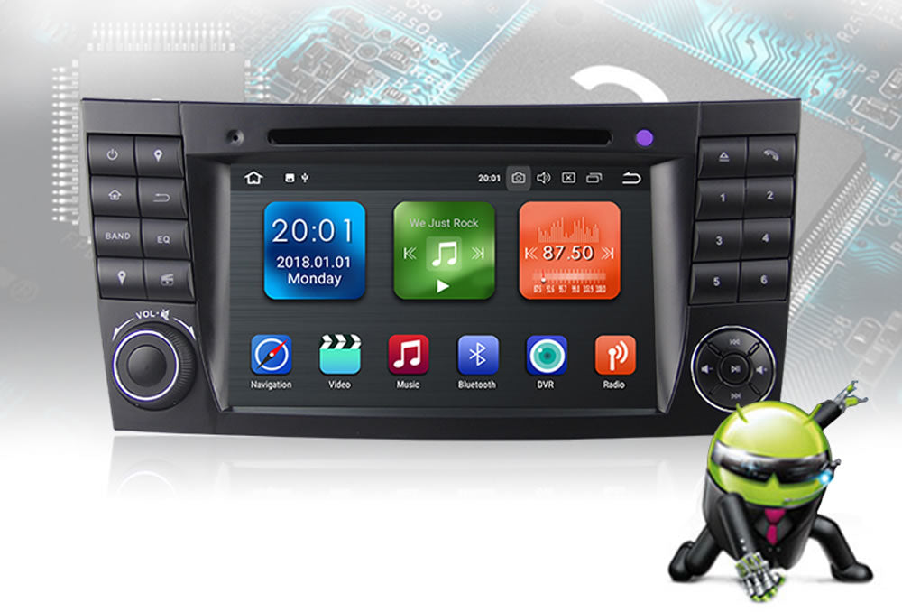 Mercedes Benz E-class W212 Android Car Stereo