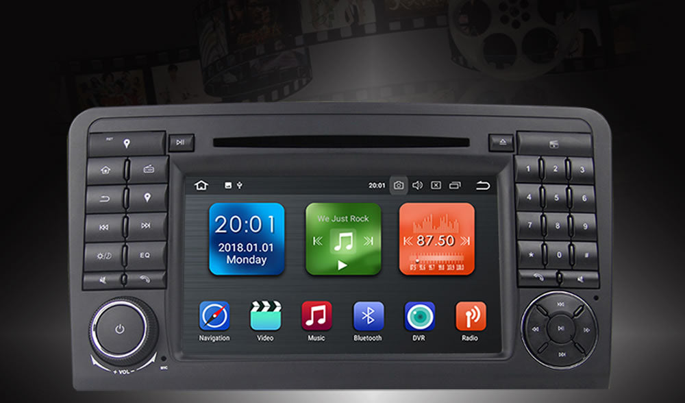Mercedes Benz ML-class Android Car Stereo