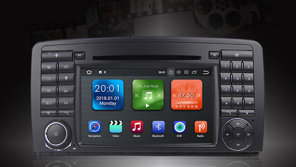 Mercedes Benz R-class W251 Android Car Stereo