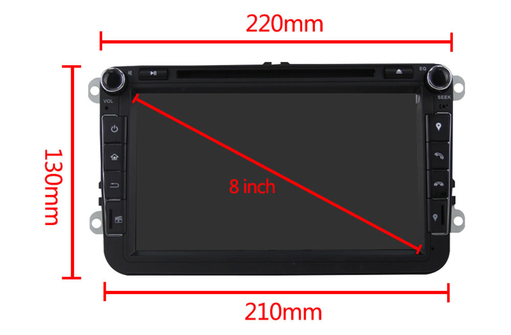 Volkswagen Android 8 Car Stereo