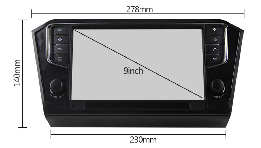 Volkswagen Passat B7 Android Car Stereo