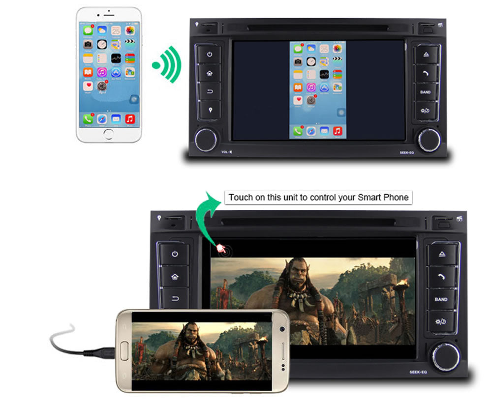 Volkswagen Touareg Android Car Stereo