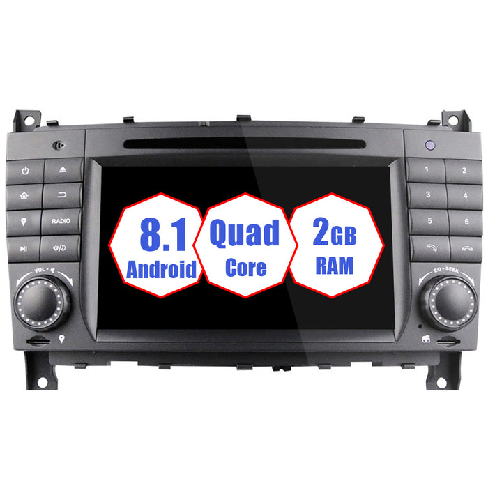 2004-2007 Mercedes Benz C-class W203 Android Car Stereo