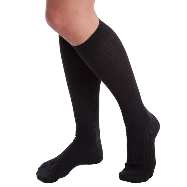 Medical Grade Wide Calf Compression 20-30 mmHg Unisex Cotton Compressi ...