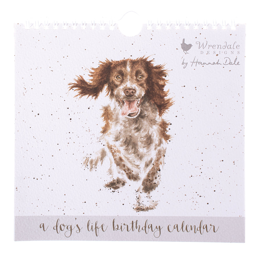 Wrendale Birthday Calendar Dogs HOUSE OF PORTMEIRION