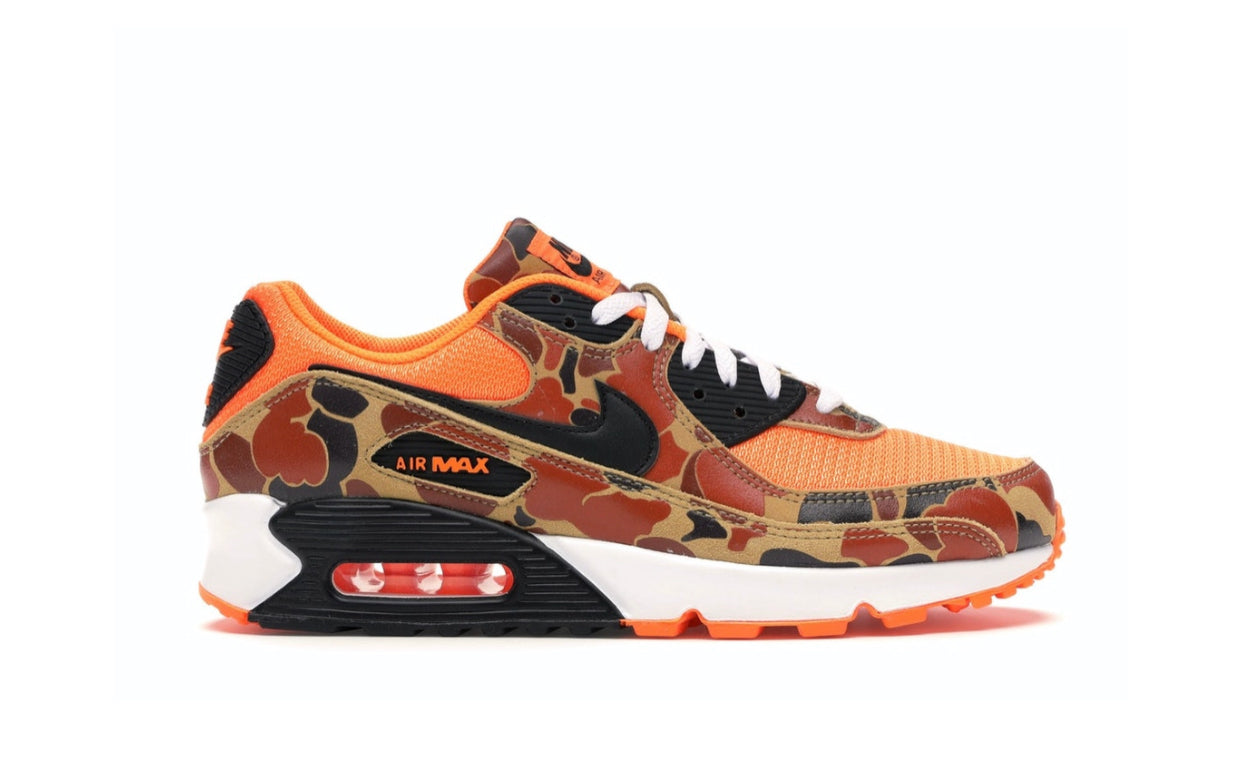 nike air max camouflage orange