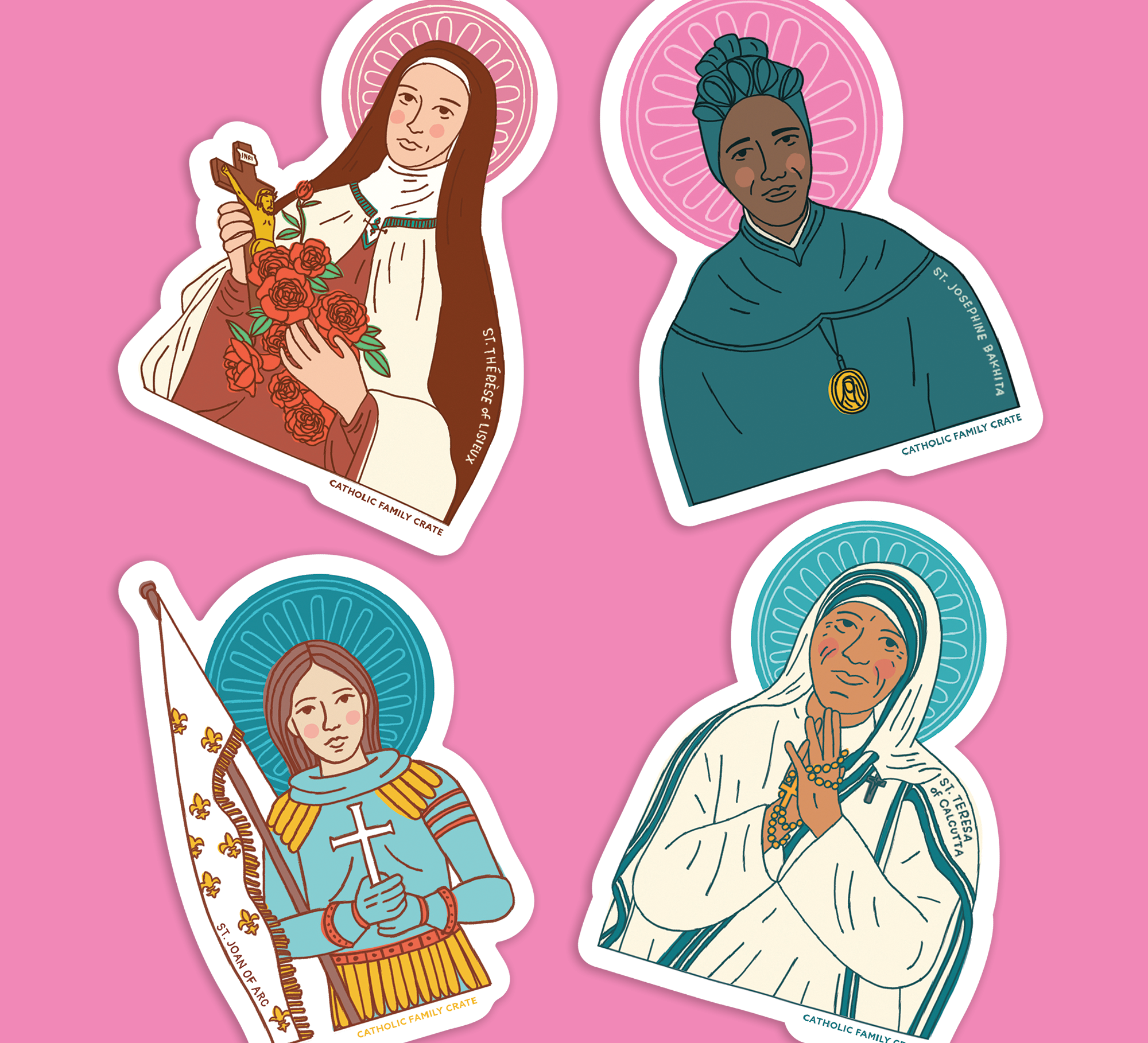All Stickers Pack – Catholic Family Crate