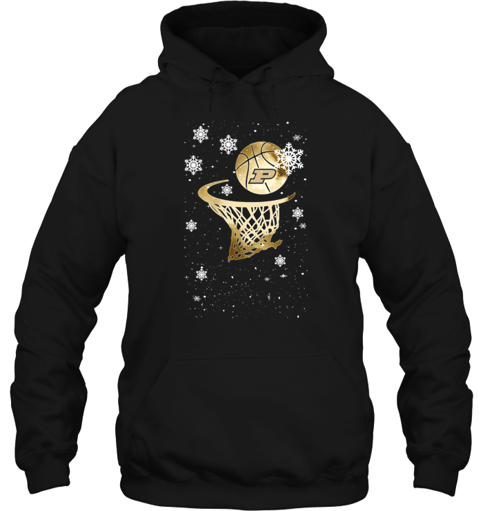 Purdue Boilermakers Christmas Snow Basketball Shirts