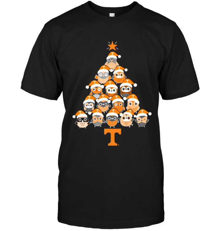 Tennessee Volunteers Owls Christmas Tree Shirts