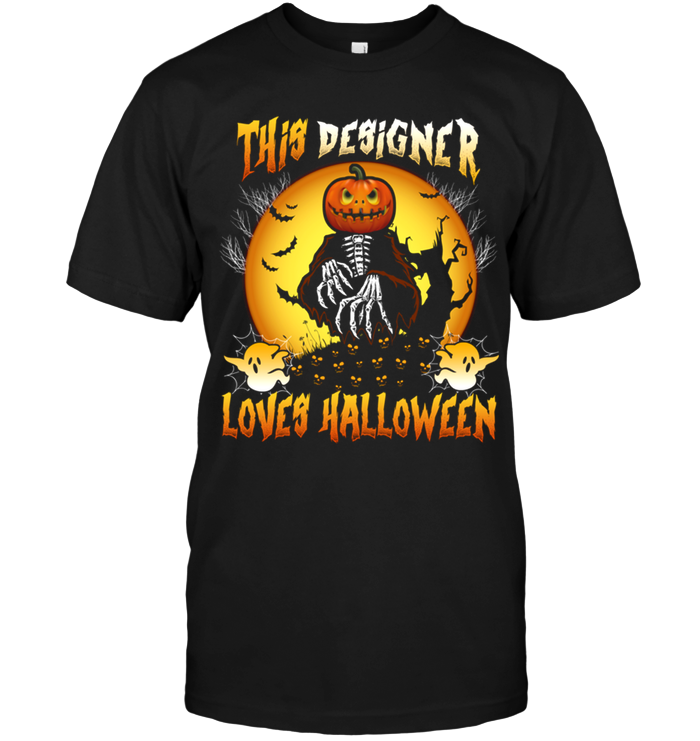 Halloween T Shirt This Designer Loves Halloween 2018