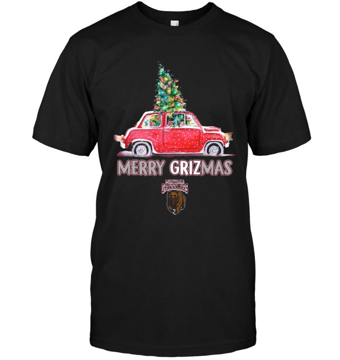 Montana Grizzlies Christmas Truck Team Slogan Shirts