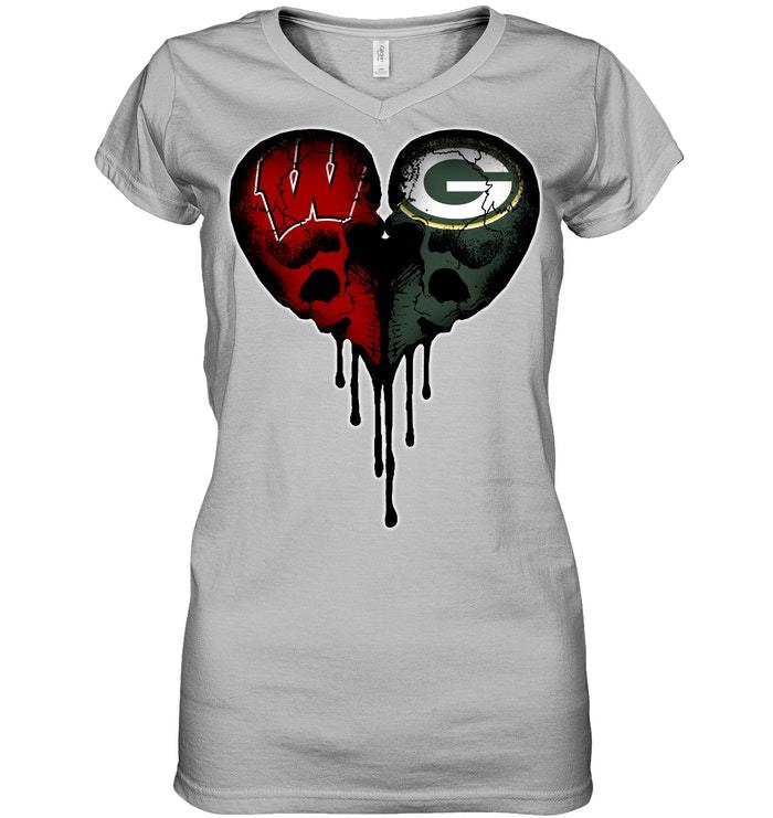 Buy Wisconsin Badgers And Green Bay Packers 2018 Shirts