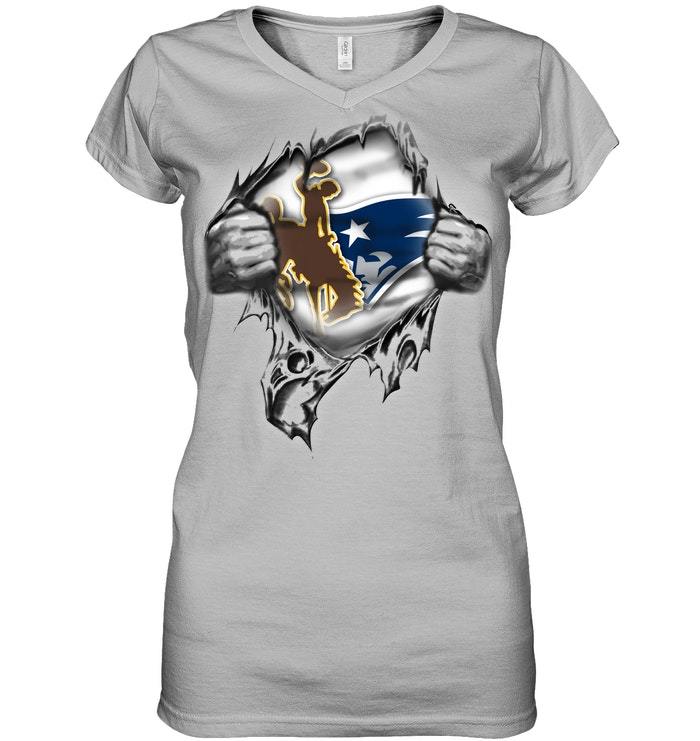 Buy Love Wing Cow And New England Patriots 2018 Shirts