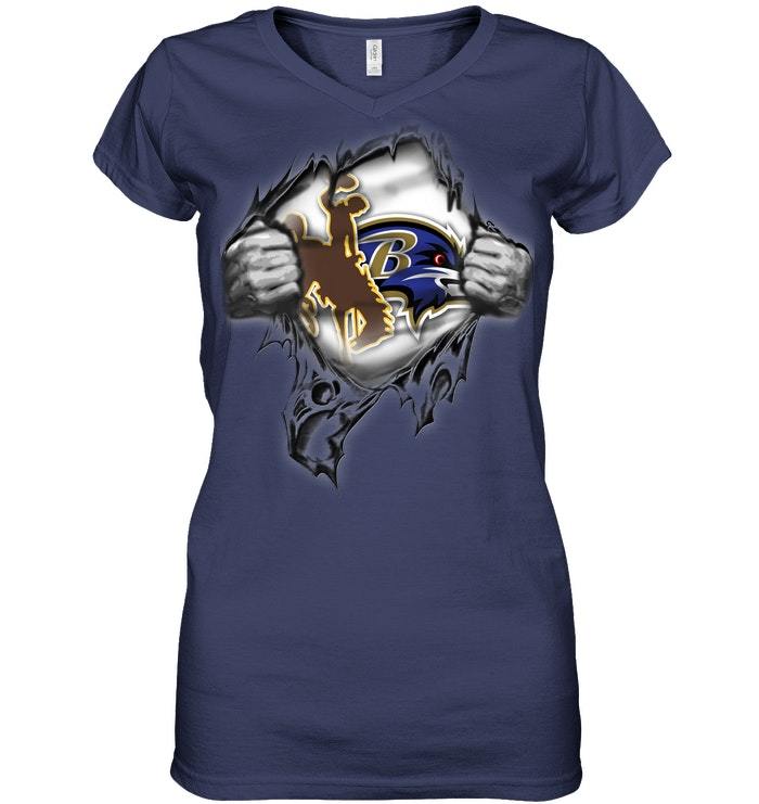 Buy Love Wing Cow And Baltimore Ravens 2018 Gift Shirts