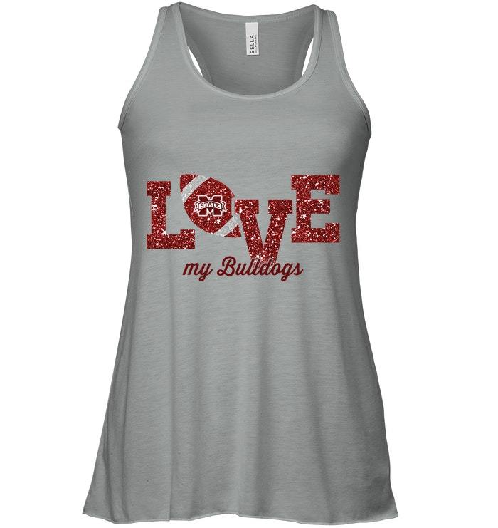 Buy Love My Mississippi State Bulldogs 2018 Gift, Bella Flowy Tank Shirts