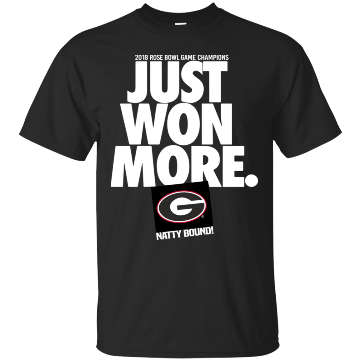 Just Won More Georgia Bulldogs Uga T-shirt