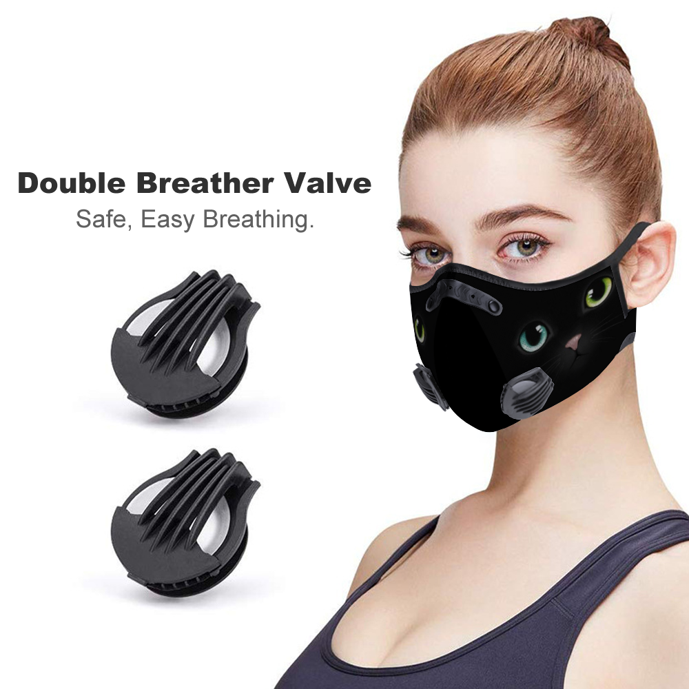 Cat Face Mouth Mask Outdoor Protective Mask
