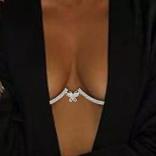 Luxury Rhinestone Body Chain Set