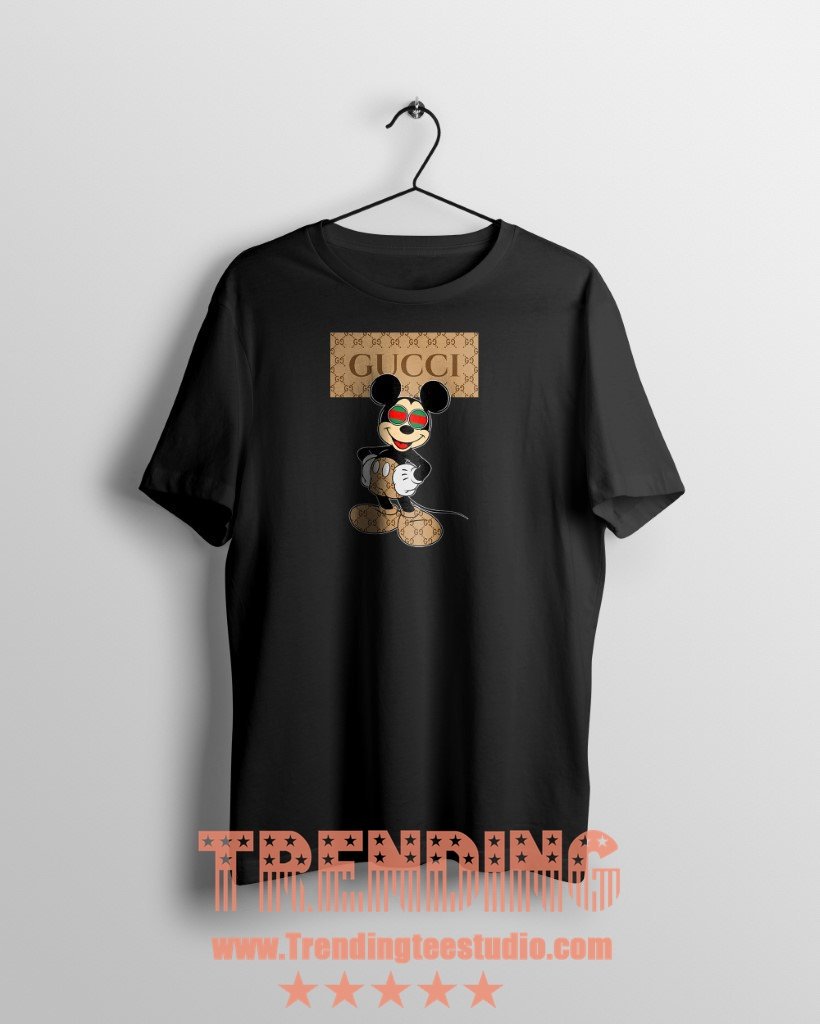 t shirt mickey mouse gucci