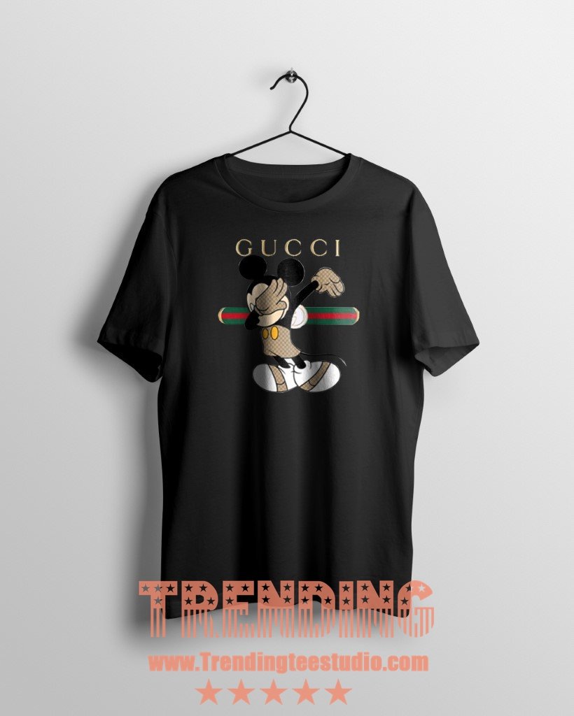  Gucci  shirt Mickey mouse parody  shirt michael jackson 