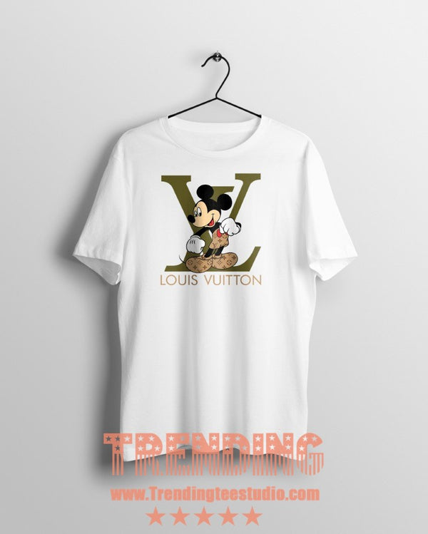 louis vuitton t shirt mickey mouse