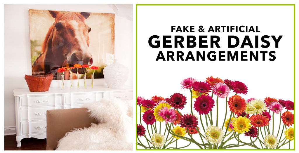 Fake & Artificial Gerber Daisies