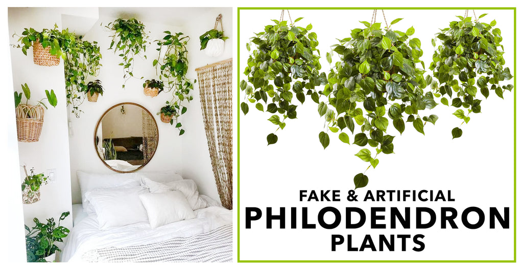 Fake & Artificial Philodendron