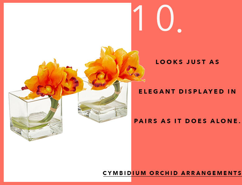 Pantone's Color of the Year With Cymbidium Orchid Arrangements