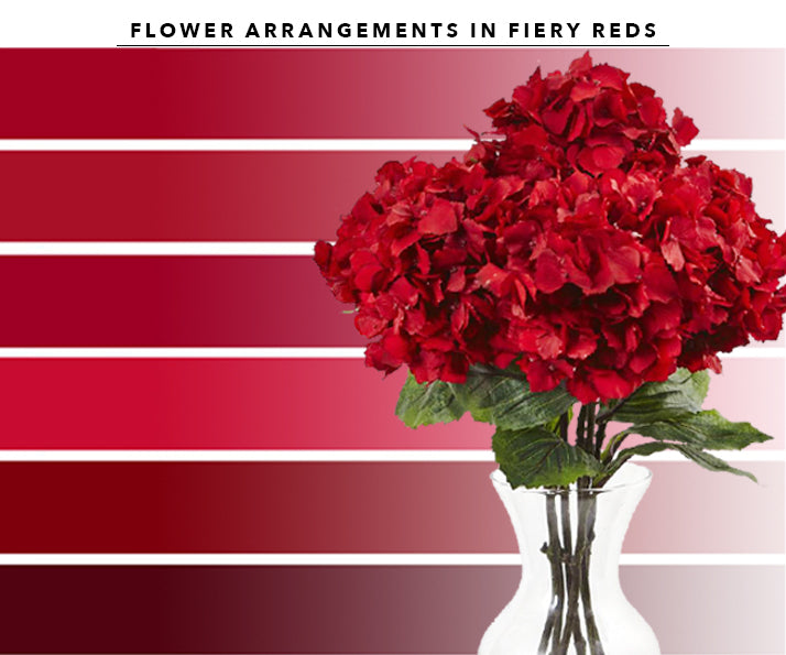 Red Artificial Flower Arrangements