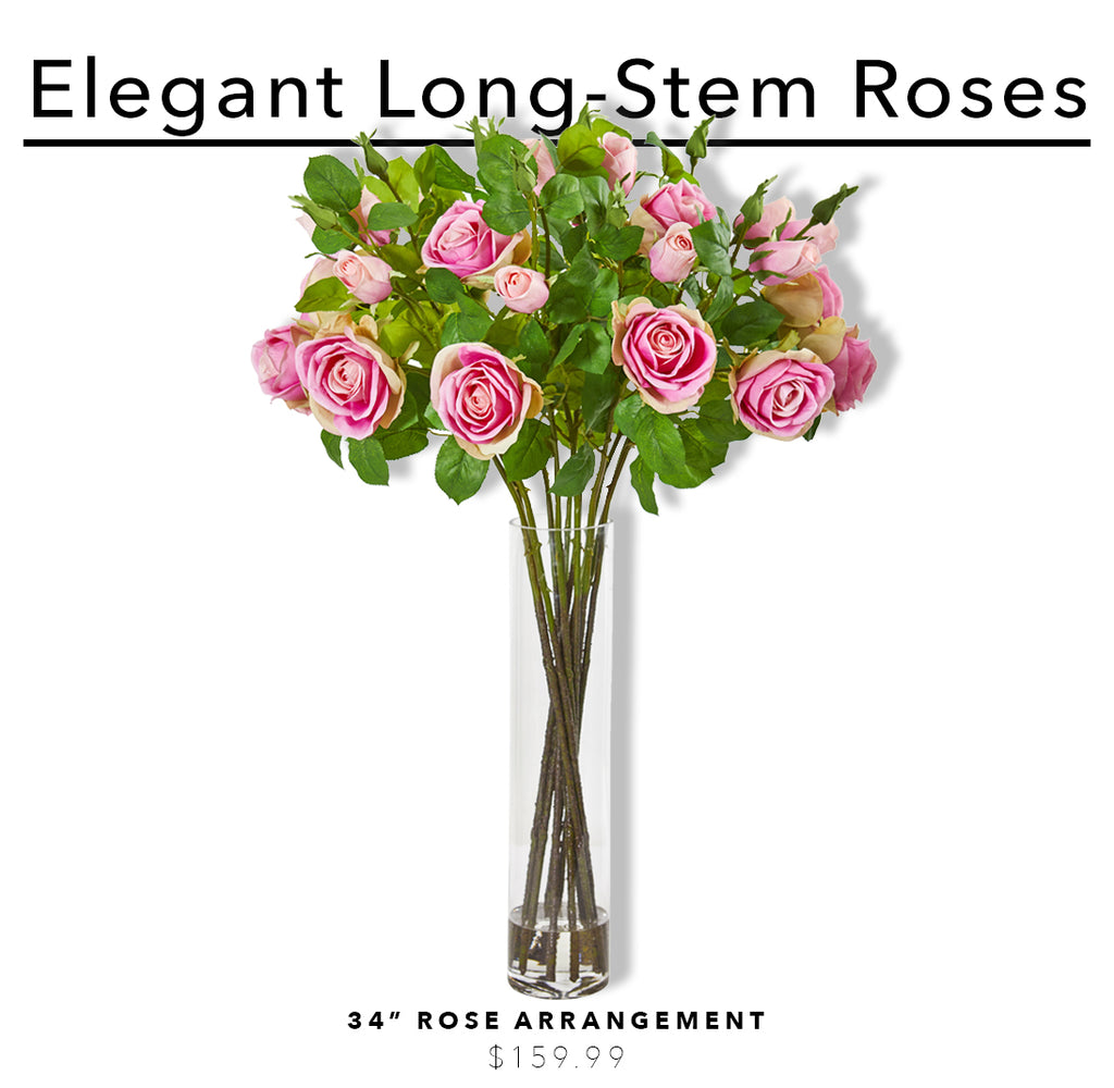 The Best Artificial Flower Arrangements To Celebrate Mother's Day: Rose Arrangements