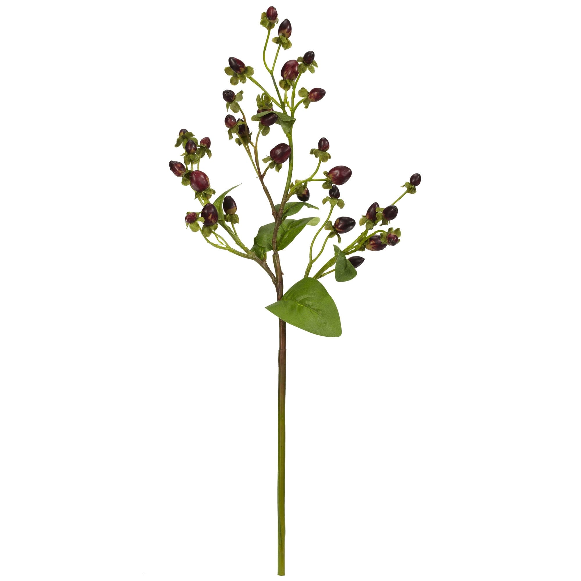  17” Italian Coffee Bean Artificial Flower (Set of 8) 