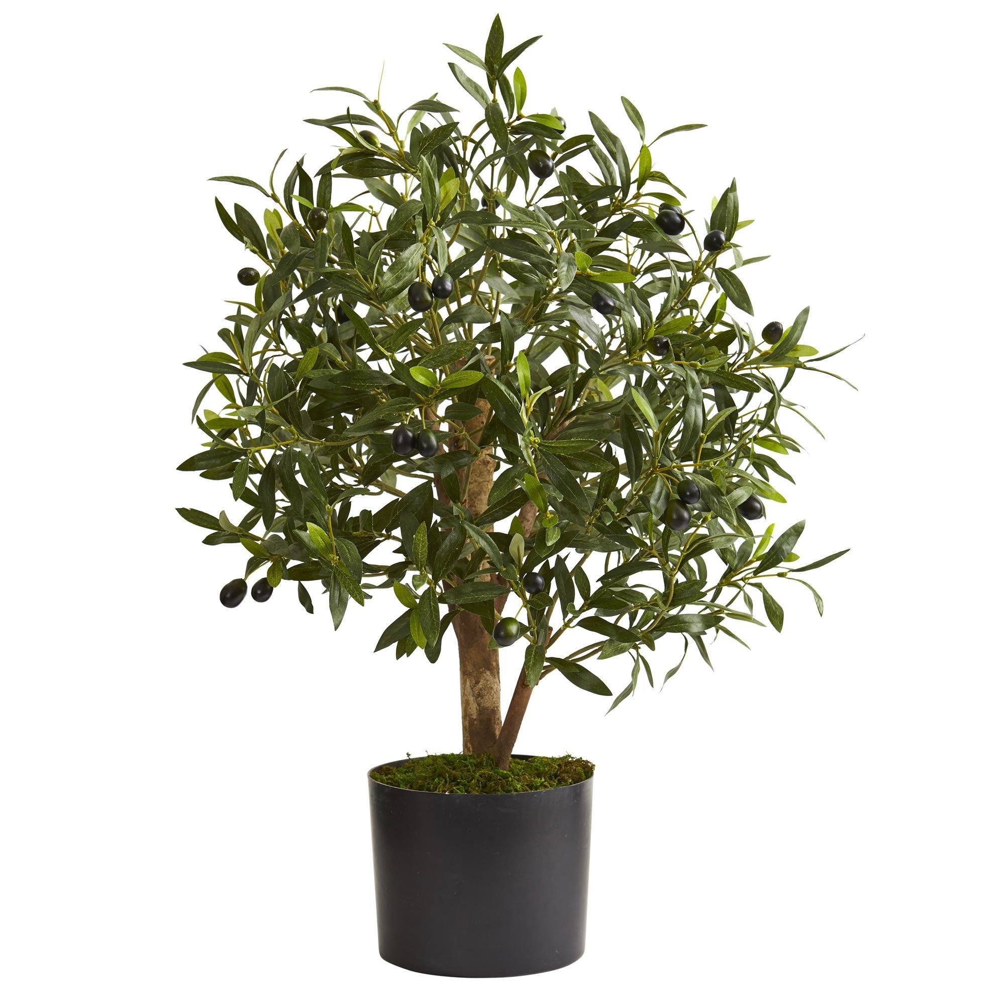 29” Olive Artificial Tree Nearly Natural 