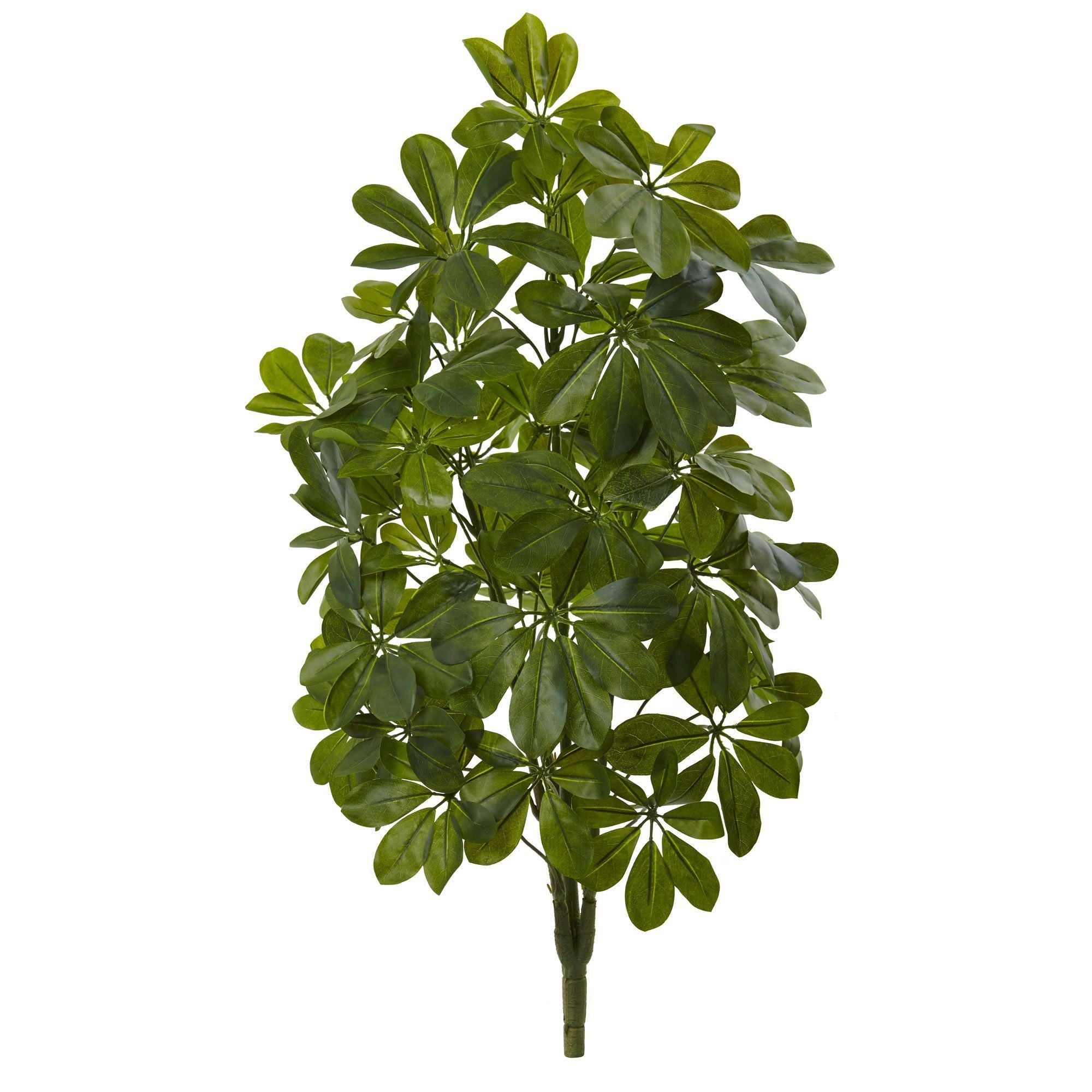  32’’ Green Baby Schefflera Artificial Plant (Real Touch) (Set of 2) 