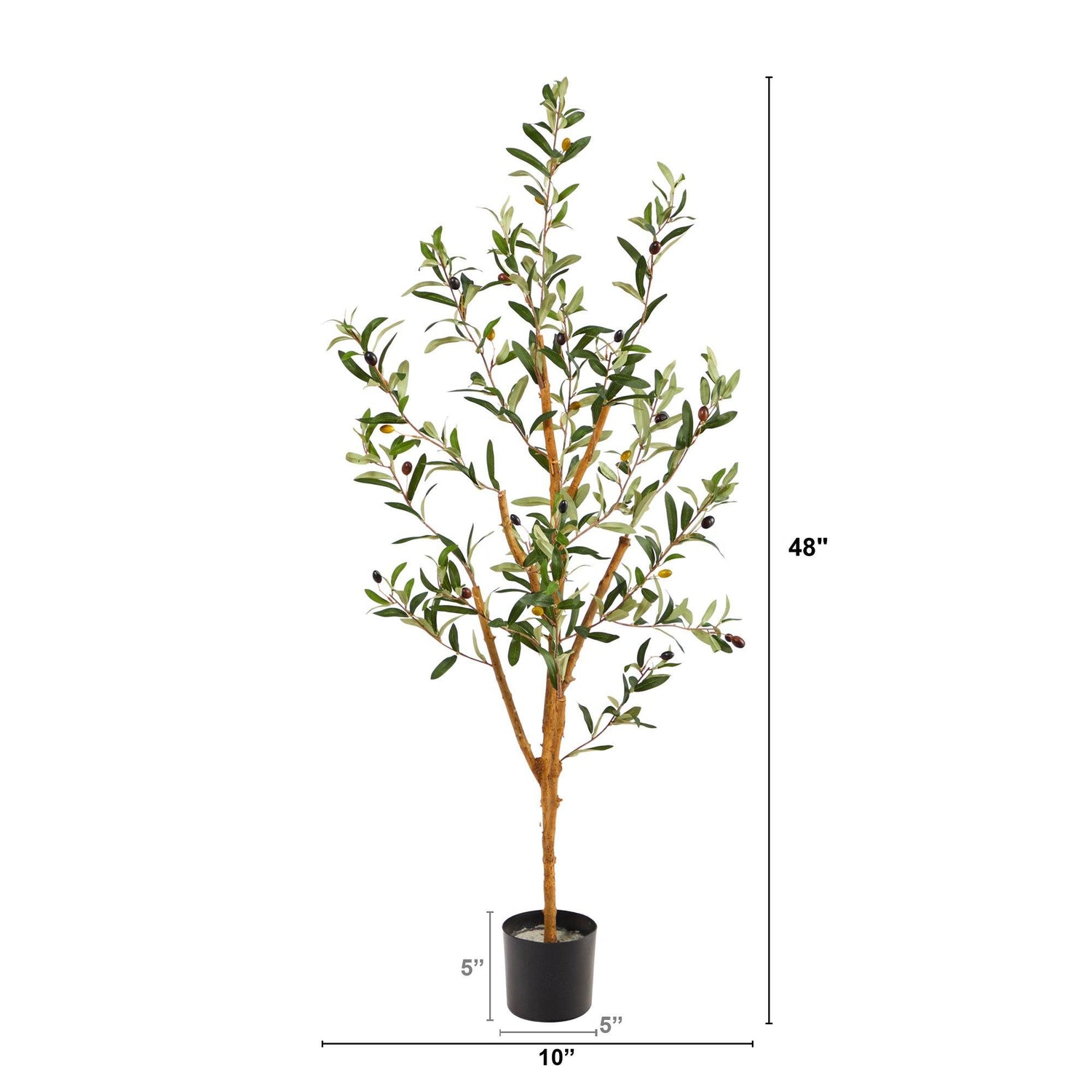 Artificial olive tree, height 210 cm - متجر نفار Nefar