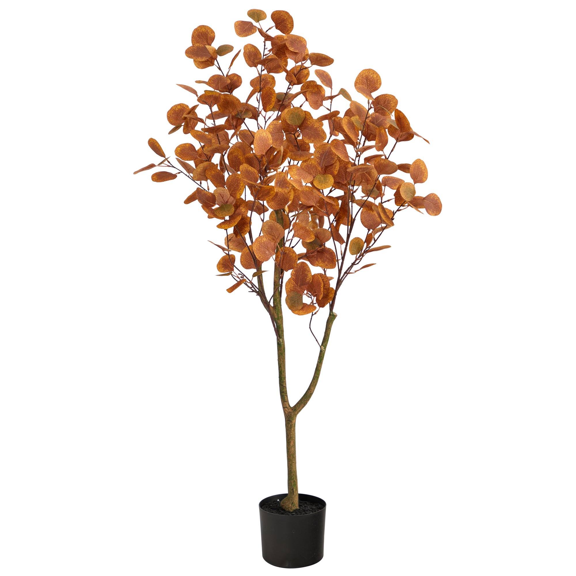 4’ Autumn Eucalyptus Artificial Tree - Nearly Natural product image