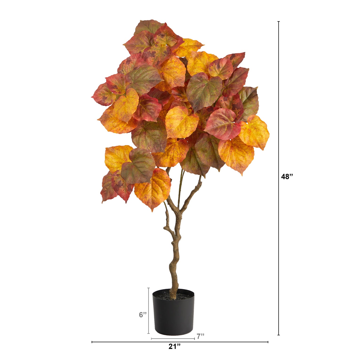 4’ Oak Ficus Artificial Tree