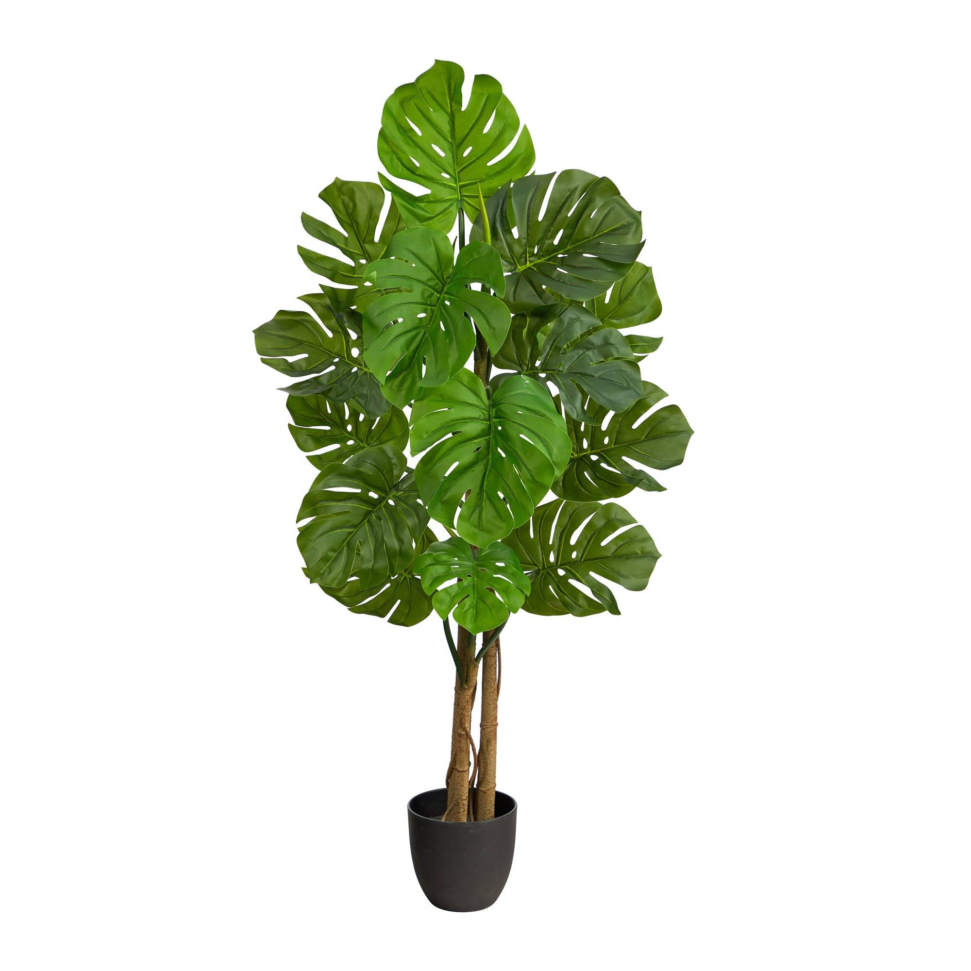 Image of 4’ Monstera Artificial Tree UV Resistant (Indoor/Outdoor)