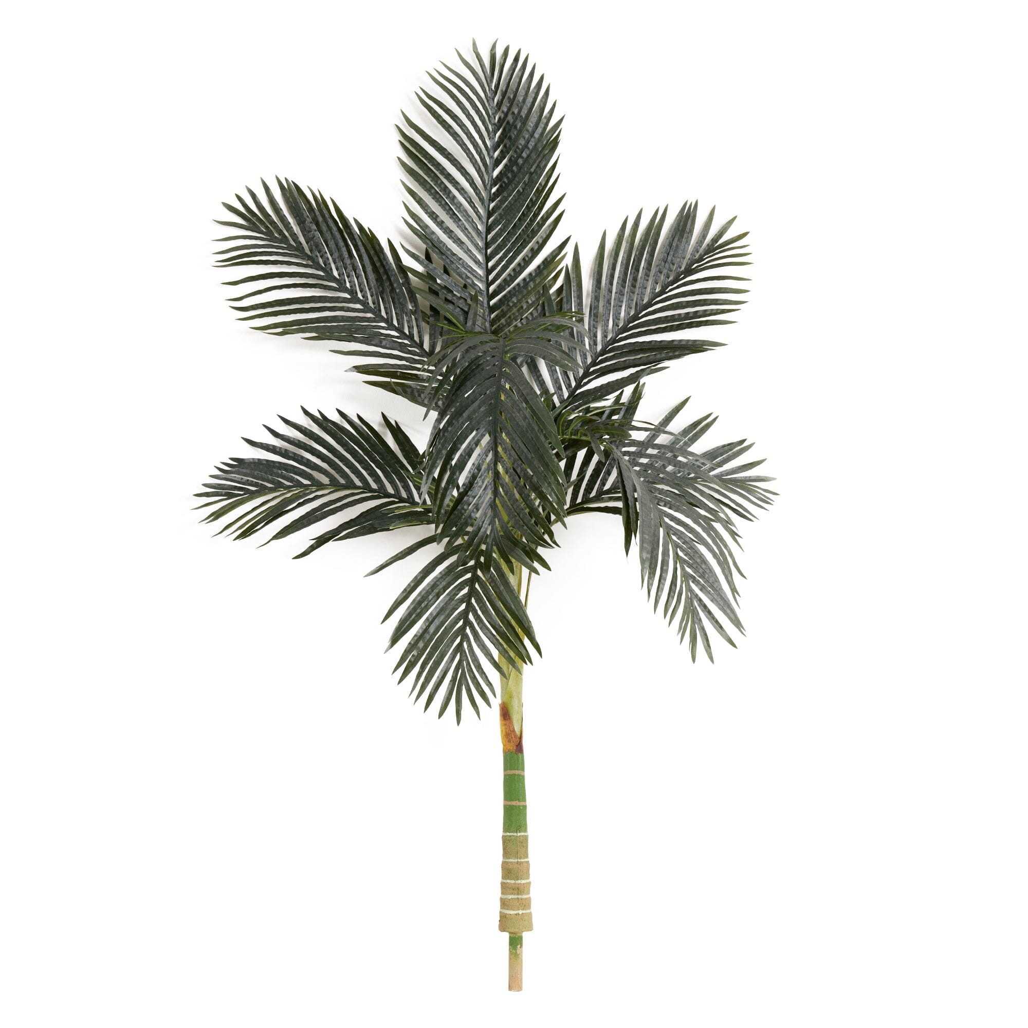  5’ Artificial Golden Cane Palm Tree Without Pot 