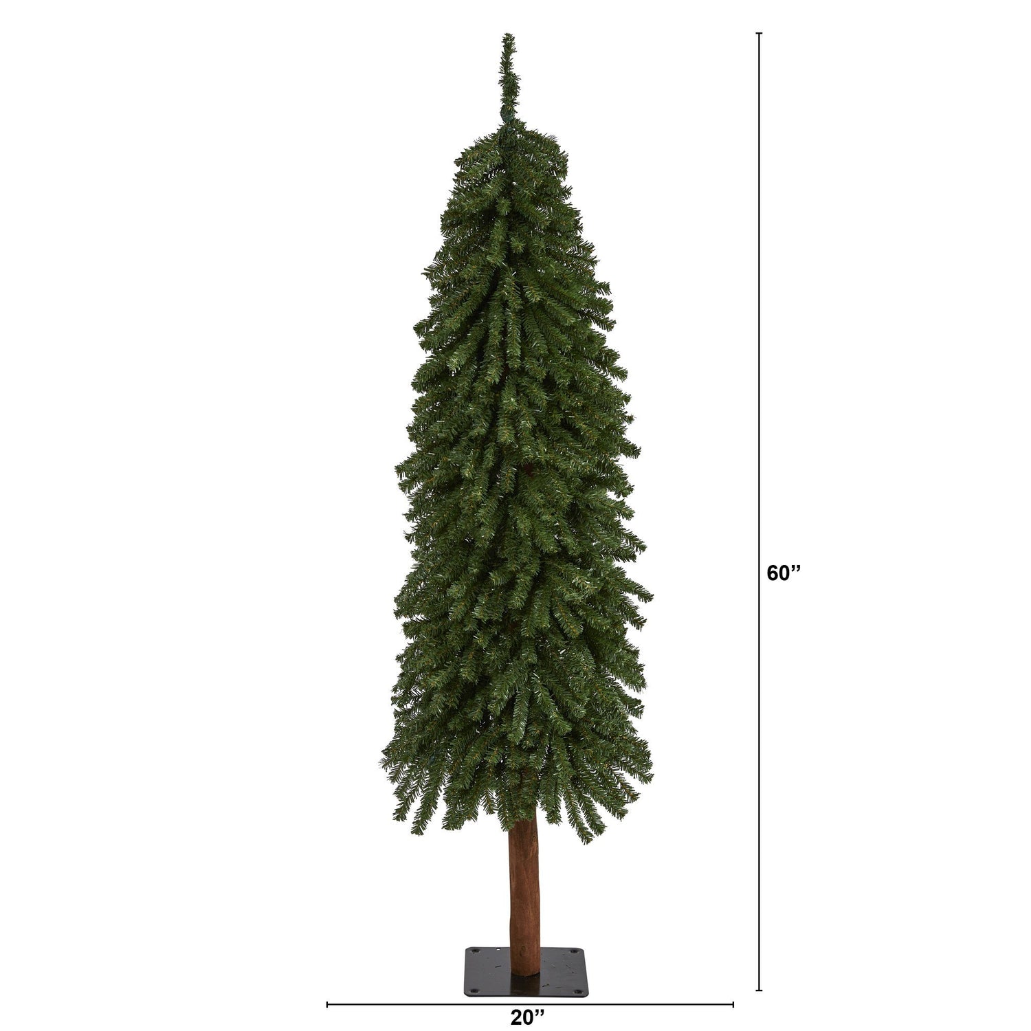 7.5' Layered Washington Spruce Artificial Christmas Tree with and 1325  Bendable Branches